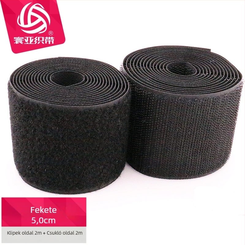 Sífedő Velcro zárással és öntapadó szalaggal, poliészter-nylon keverék
