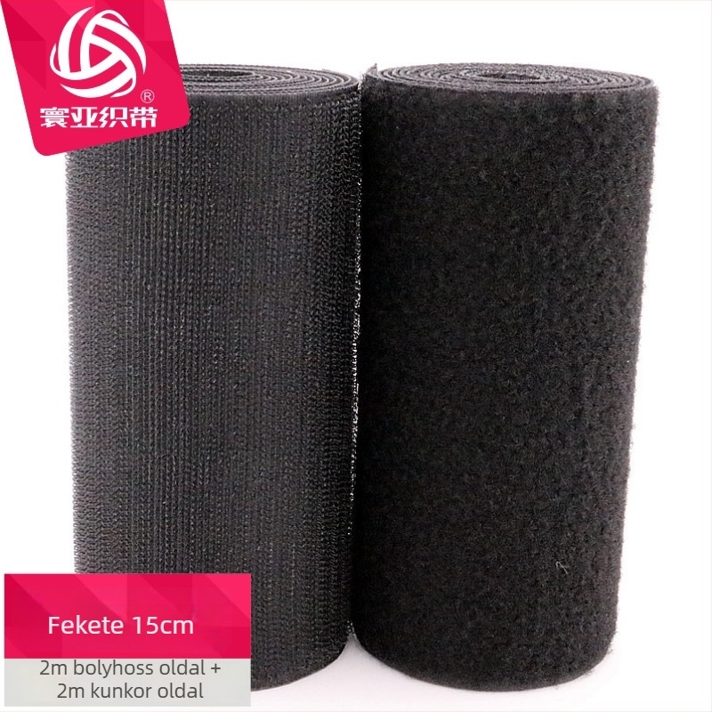 Sífedő Velcro zárással és öntapadó szalaggal, poliészter-nylon keverék