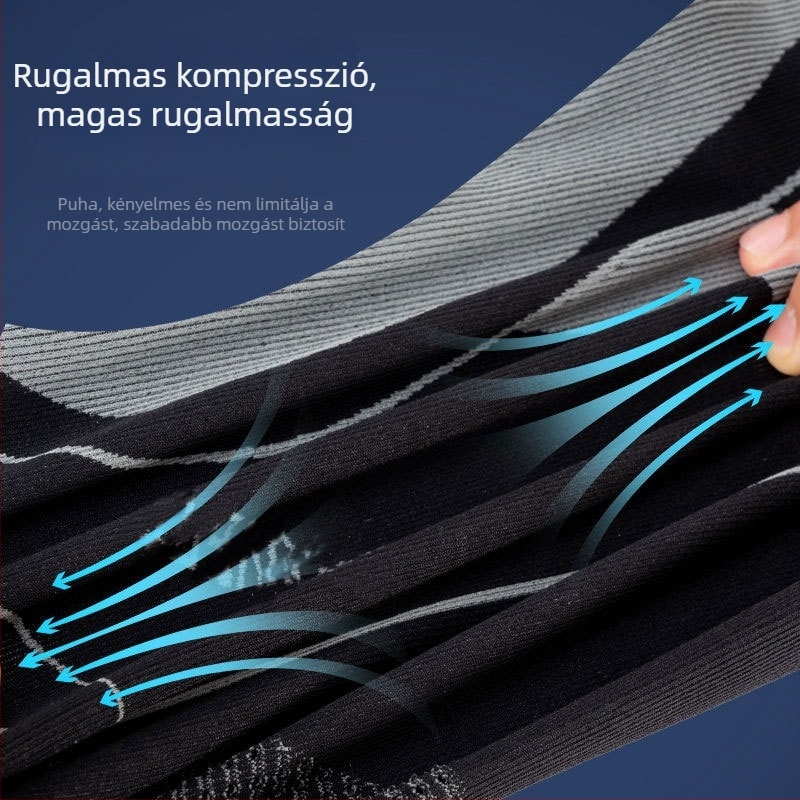 Téli kerékpáros maszk kapucnival — szélvédett, meleg kötött arcvédő, anyag nylon, márka Jingxing, uniszex