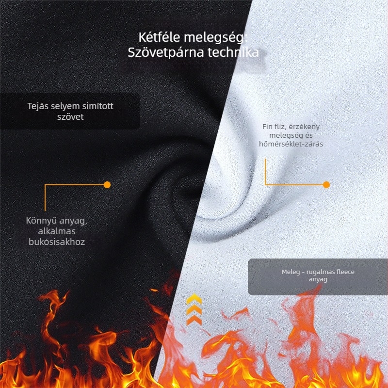 Kerékpáros maszk balaklava bélés – szélálló és hidegálló, poliészter, uniszex, raktáron, hivatalos magánmárka