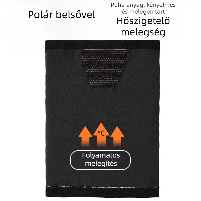 Kerékpározáshoz nyakmelegítő, vastag kötött anyag, téli meleg, uniszex, Sirius