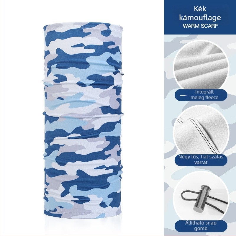 Rexchi kerékpározás/ sí maszk téli, plüss velúr anyag, anti-spric, vast meleg, hip-hop mágikus turbán, férfi modell, alkalmas kerékpározásra, túrázásra és síelésre