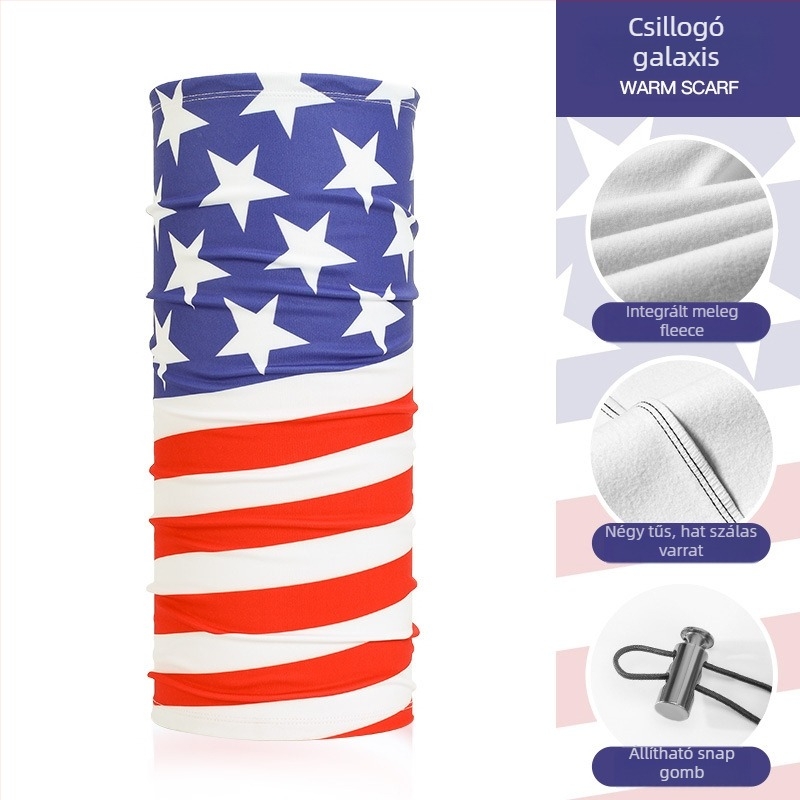 Rexchi kerékpározás/ sí maszk téli, plüss velúr anyag, anti-spric, vast meleg, hip-hop mágikus turbán, férfi modell, alkalmas kerékpározásra, túrázásra és síelésre