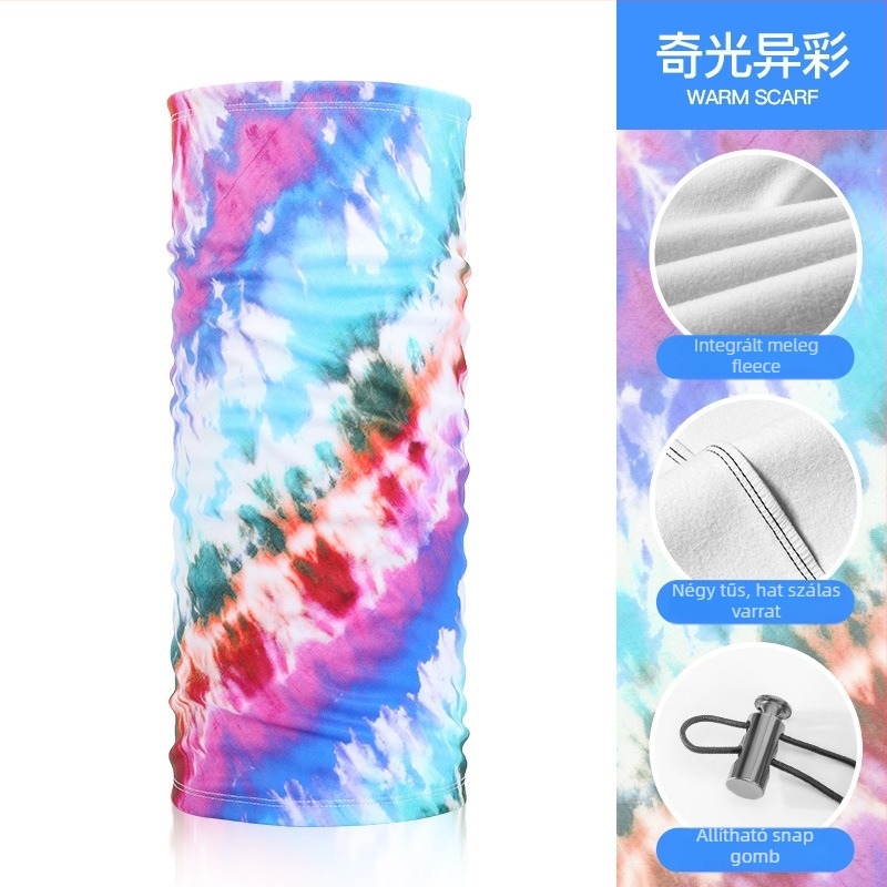 Rexchi kerékpározás/ sí maszk téli, plüss velúr anyag, anti-spric, vast meleg, hip-hop mágikus turbán, férfi modell, alkalmas kerékpározásra, túrázásra és síelésre