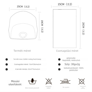 Wozan Szélvédett, meleg kerékpáros maszk sisakbetéttel, poliészter, uniszex, kültéri sportokhoz