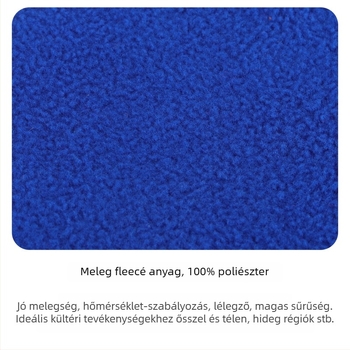 Wozan Szélvédett, meleg kerékpáros maszk sisakbetéttel, poliészter, uniszex, kültéri sportokhoz