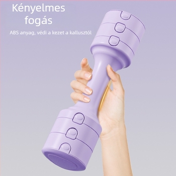 Állítható súlyú kézi súlyzók otthoni edzéshez, kompaktak, levehetőek, ABS kivitel