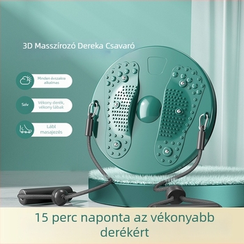 Mágneses deréktáji forgólemez – ABS, Adventure Fox, otthoni fitnesz eszköz, csomagolási súly 900 g