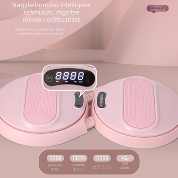 Zhuo Jian Elektronikus derékcsavaró lemez, műanyag