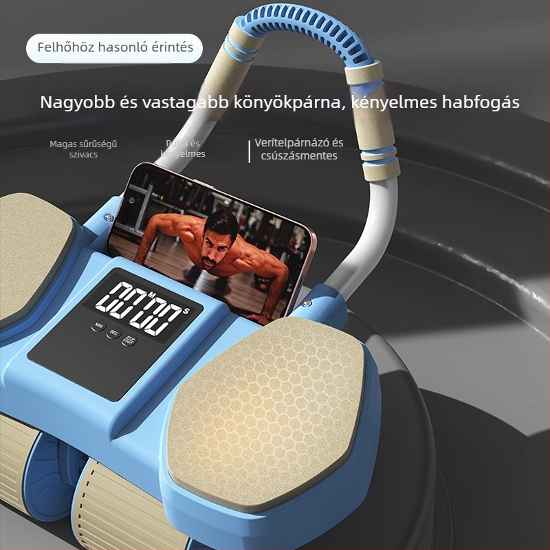 Haskerék automatikus visszarugózással, könyöktámasz, 2,2 kg, modell QF-SLTKJFL