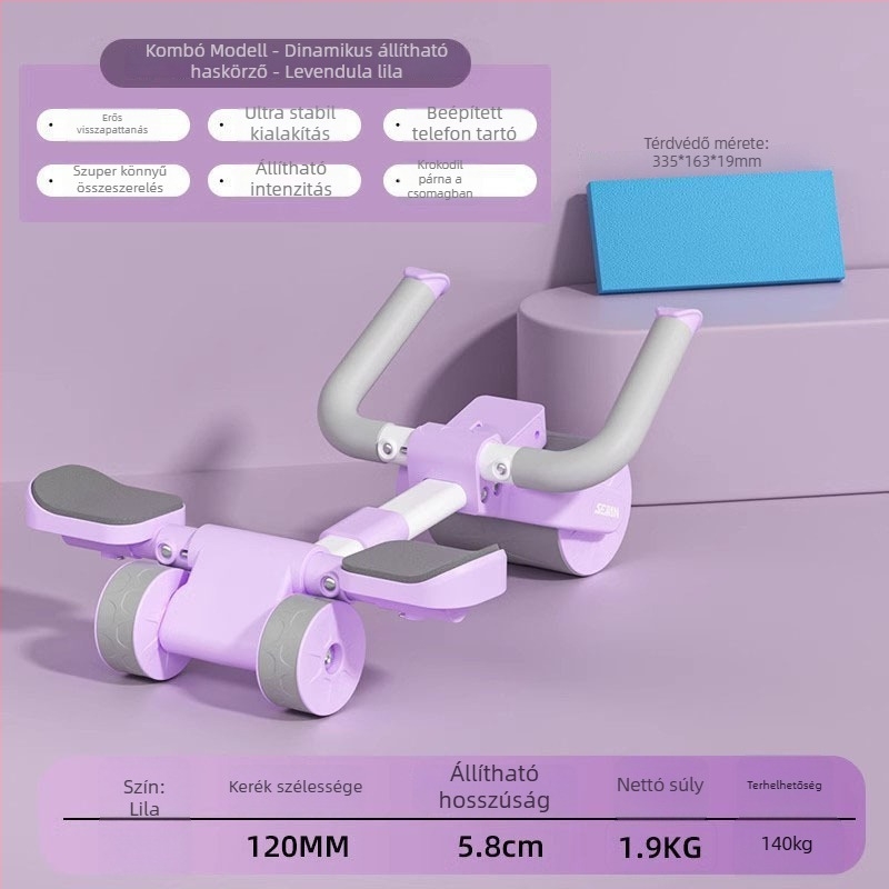 SEJIAN/SHULKEN haskerék, új 3-kerék modell, nem összecsukható, 2.2 kg, otthoni/irodai fitnesz felszerelés