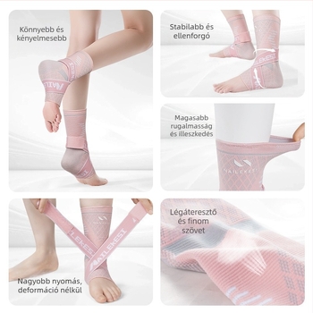 Relix bokaortézis sporthoz – nylon, felnőtt, futball, boka védőfelszerelés