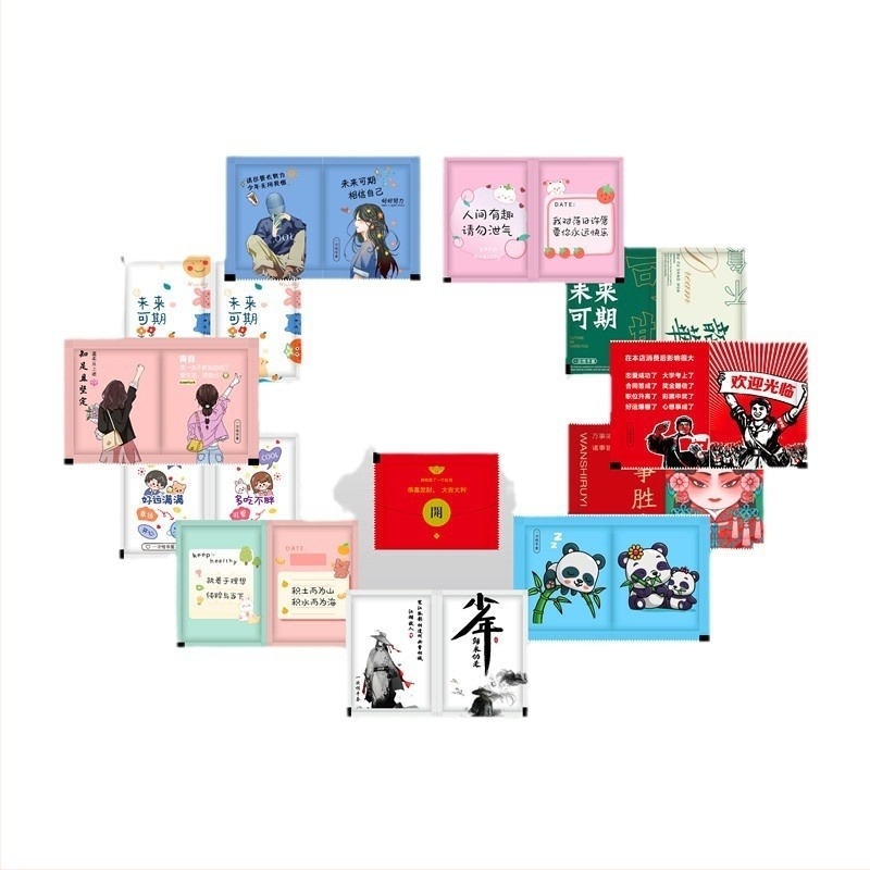 Egyszer használatos kesztyű logónyomással, egyedi csomagolásban, vastagított, cateringhez és homár kiszállításához, műanyag PE, átlátszó, élelmiszer-minőség