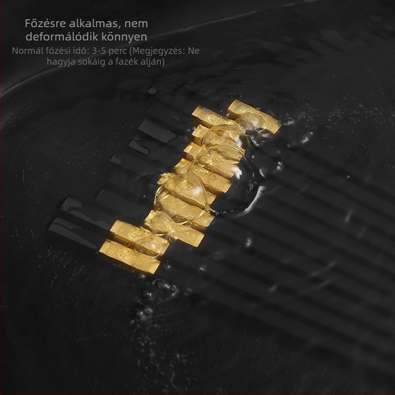 Ötvözetes evőpálcikák készlet, 10 pár, csúszásmentes, sterilizálható, gépi polírozott felület, szállodák és otthoni használatra