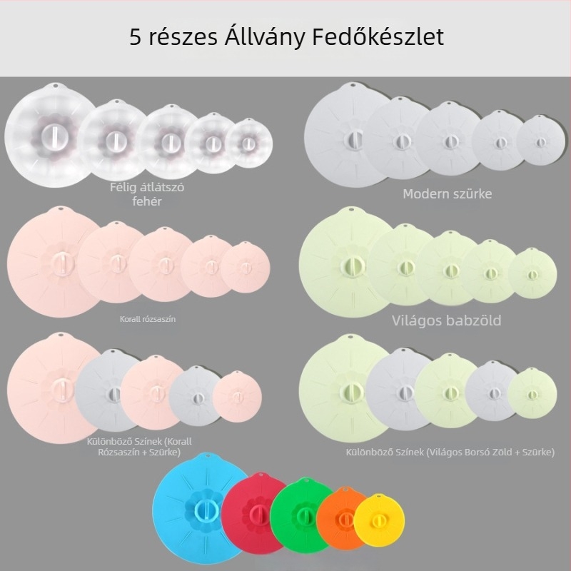 Szilikon Frissesség Megőrző Fedő Készlet | Modern Egyszerű Stílus; Márka: Más; Anyag: Más; Stílus: Modern egyszerű