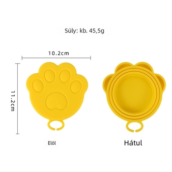 Macska konzervfedő, élelmiszer-minőségű szilikon zárófedél, univerzális macska konzervfedő, Magnificent márka, Stílus: aranyos, Stílus típusa: friss és aranyos, Jogosult magánmárka