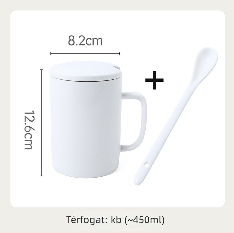 Kerámia bögre Twilight ceramics, egyszerű stílus, kerámia anyag