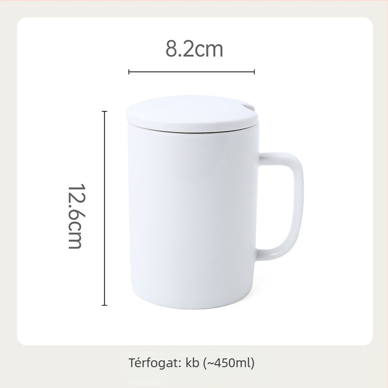 Kerámia bögre Twilight ceramics, egyszerű stílus, kerámia anyag