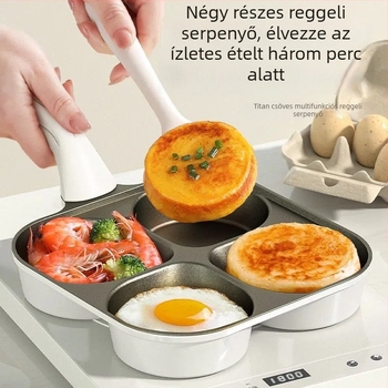 Tapadásmentes serpenyő alumíniumötvözetből, Xiner tai TCJD-4, 35 mm mélység