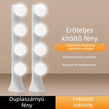LED asztali világítás livestream-hez három színhőmérséklettel, 10W, 220V, model PD-55/PD-56/PD-67/PD-68