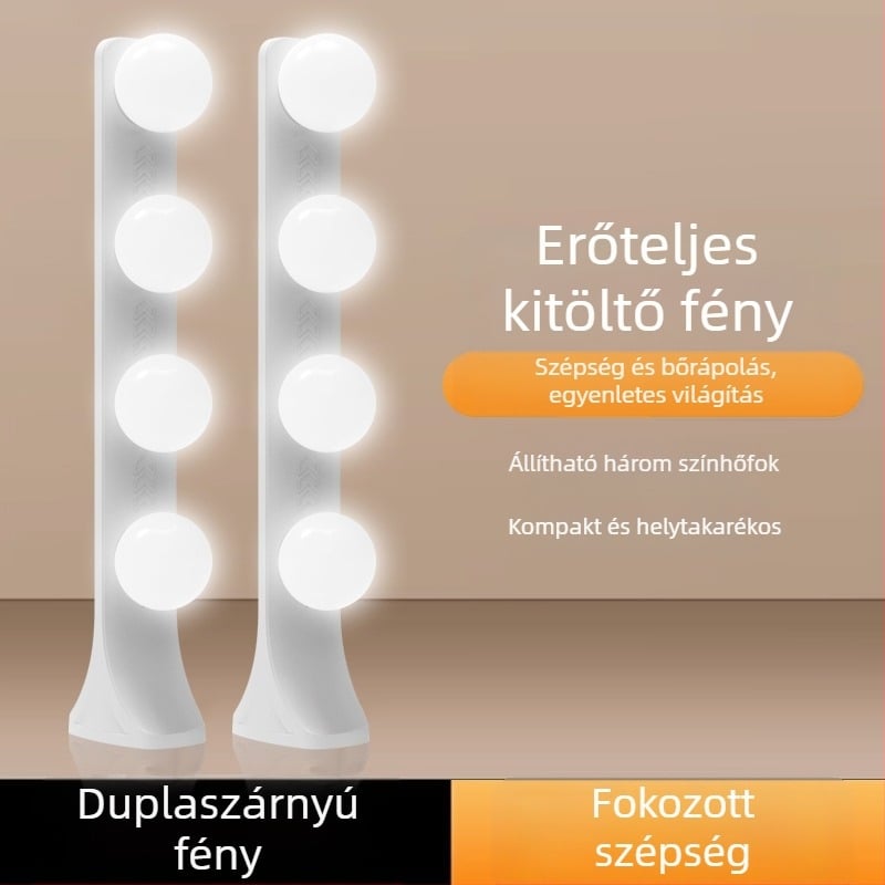 LED asztali világítás livestream-hez három színhőmérséklettel, 10W, 220V, model PD-55/PD-56/PD-67/PD-68