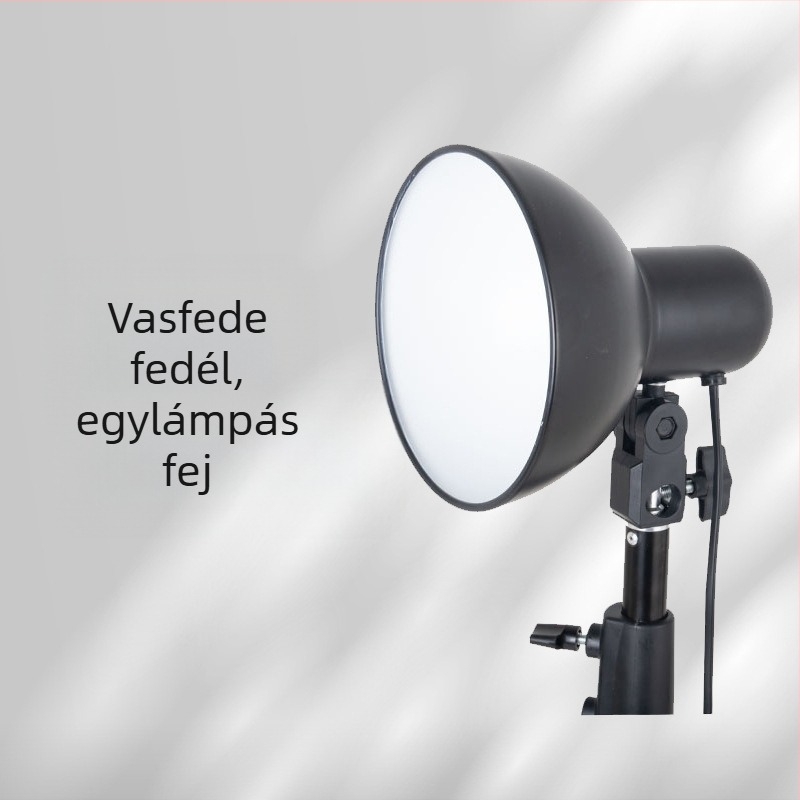 E27-es foglalatú hordozható fotózás fény – LED töltőfény élő közvetítéshez és videózásra (90-240V)