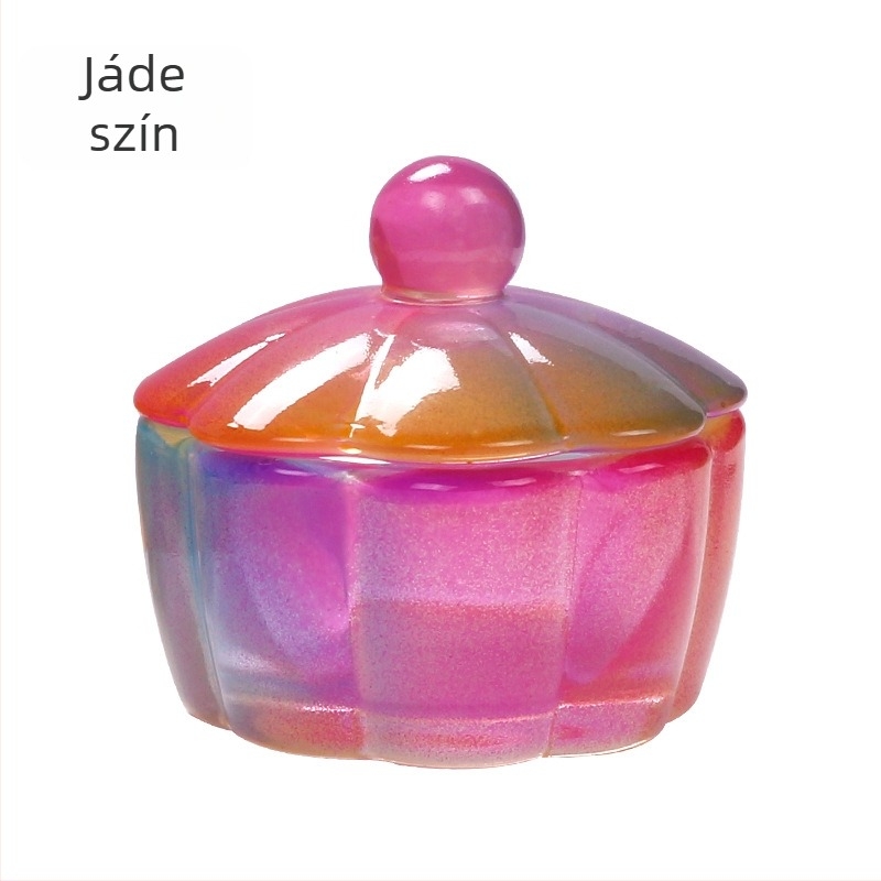 Szirmok alakú kristály pohár körömdíszítéshez fedéllel – Márka Todays Show; Eredet Yiwu; Anyag: Egyéb; Köröm eszköz