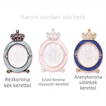 Korona köröm bemutató keret – műanyag és rozsdamentes acél, 45 g, Yiwu eredet