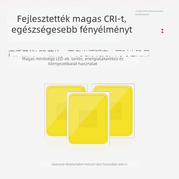 LED mennyezetvilágítás beépített kivitel, 12W, 220V, 3000K/4000K/6000K