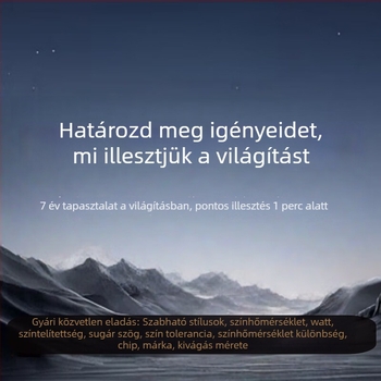 Beépített COB spotlámpa nappali mennyezetéhez, alumínium ház, 220V, CRI ≥95, gombkapcsoló