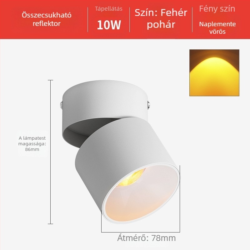LED falmosó világítás – alumínium ház, 220V, CRI ≥95, stílus: Light Luxury