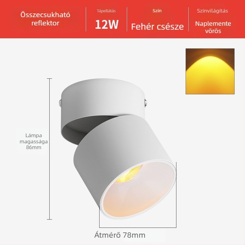 LED falmosó világítás – alumínium ház, 220V, CRI ≥95, stílus: Light Luxury