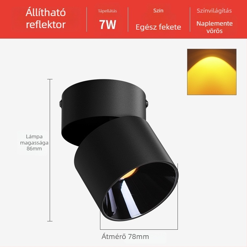 LED falmosó világítás – alumínium ház, 220V, CRI ≥95, stílus: Light Luxury