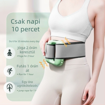 Szakmai szintű újratölthető mini fascia masszírozó LCD kijelzővel, 5 sebesség, kefés motor, 3–6 óra üzemidő