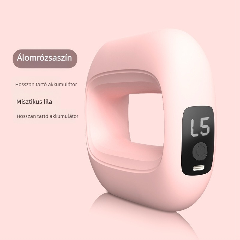 Szakmai szintű újratölthető mini fascia masszírozó LCD kijelzővel, 5 sebesség, kefés motor, 3–6 óra üzemidő