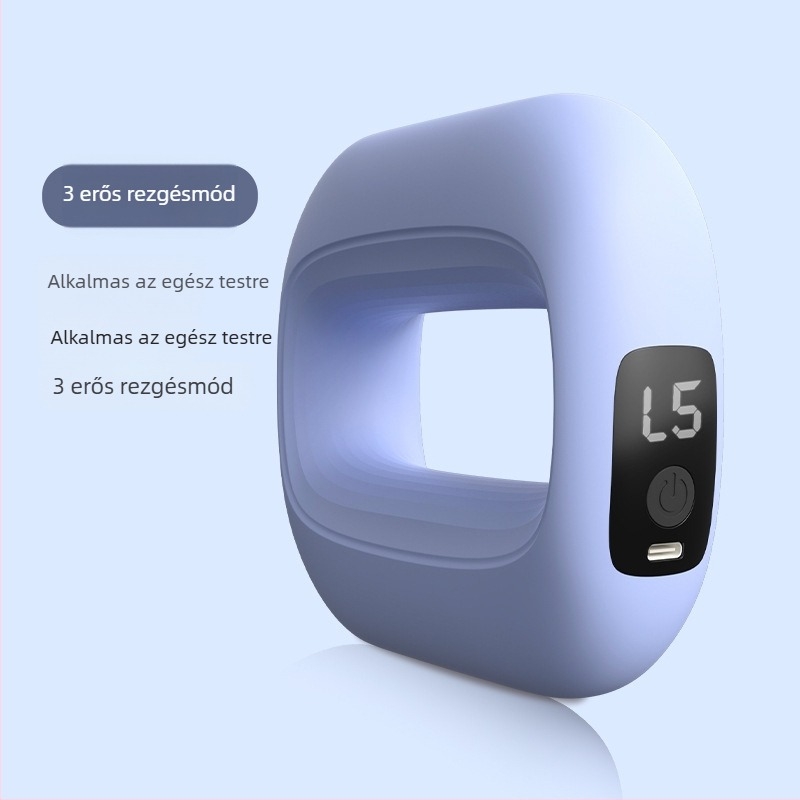 Szakmai szintű újratölthető mini fascia masszírozó LCD kijelzővel, 5 sebesség, kefés motor, 3–6 óra üzemidő