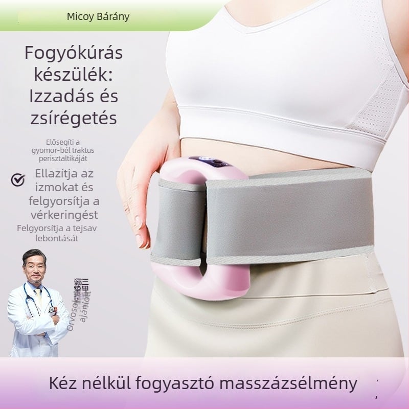 Mini fascia masszírozó LCD kijelzővel, kefemotorral, 5+ sebesség, beépített 1000–1200 mAh akkumulátor, halk működés