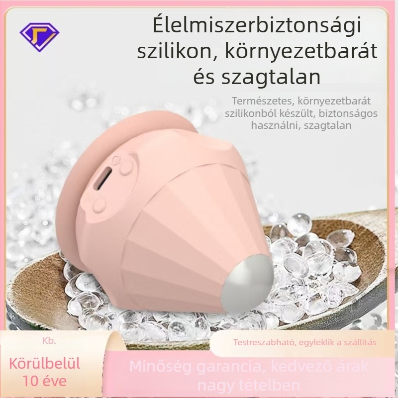  Brushless motoros elektromos fascia masszírozó golyó, forró kompresszió, 3 sebesség, beépített 500–800 mAh akkumulátor, csendes működés (<36 dB)