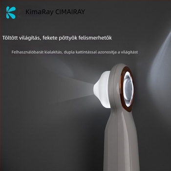 Ultrahangos mitesszer-eltávolító készülék — 3 szintű beállítás, CE/FCC tanúsított, burkolat ABS + szilikagél