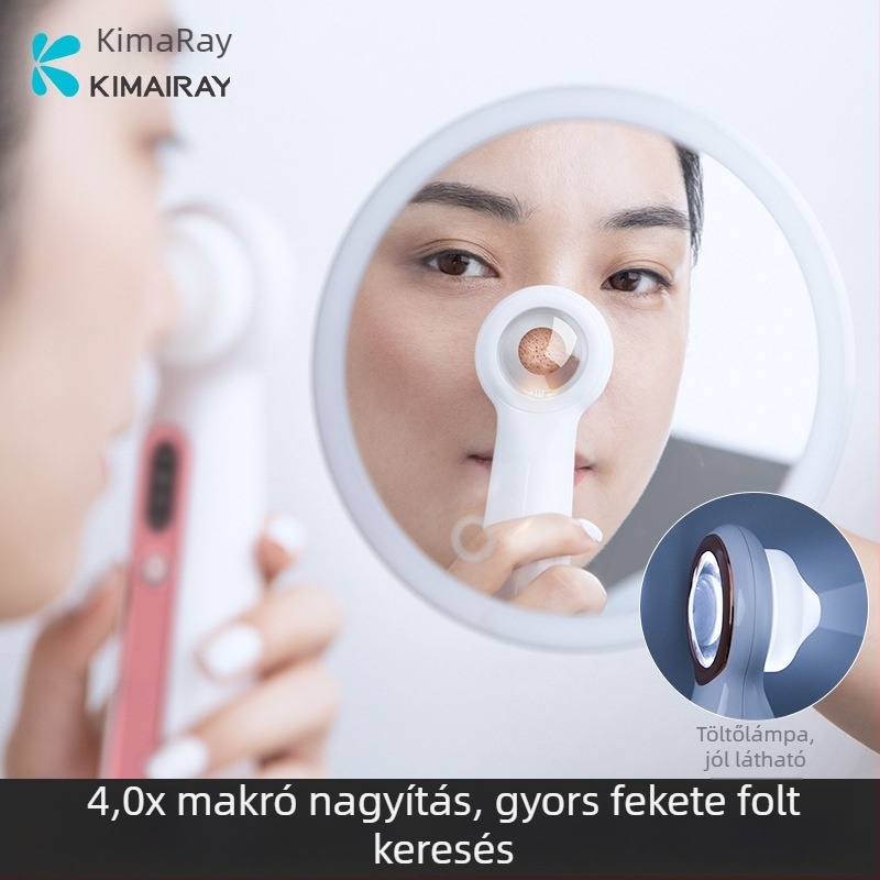 Ultrahangos mitesszer-eltávolító készülék — 3 szintű beállítás, CE/FCC tanúsított, burkolat ABS + szilikagél