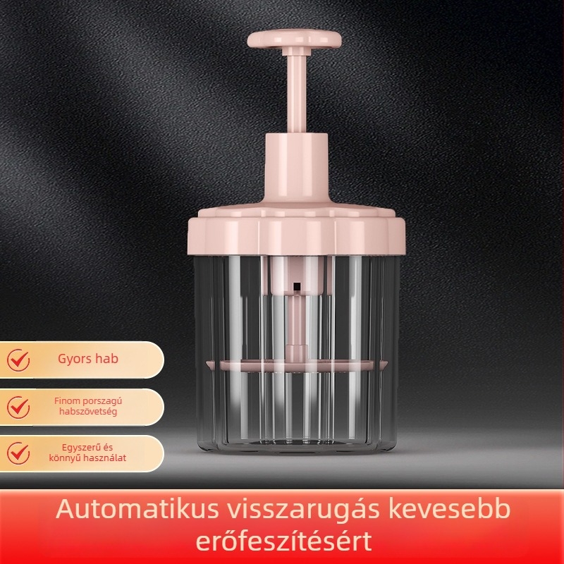 3 az 1-ben habosító palack arc- és samponhabhoz – műanyag, Cui Da márka, ajándékba, logó nélkül