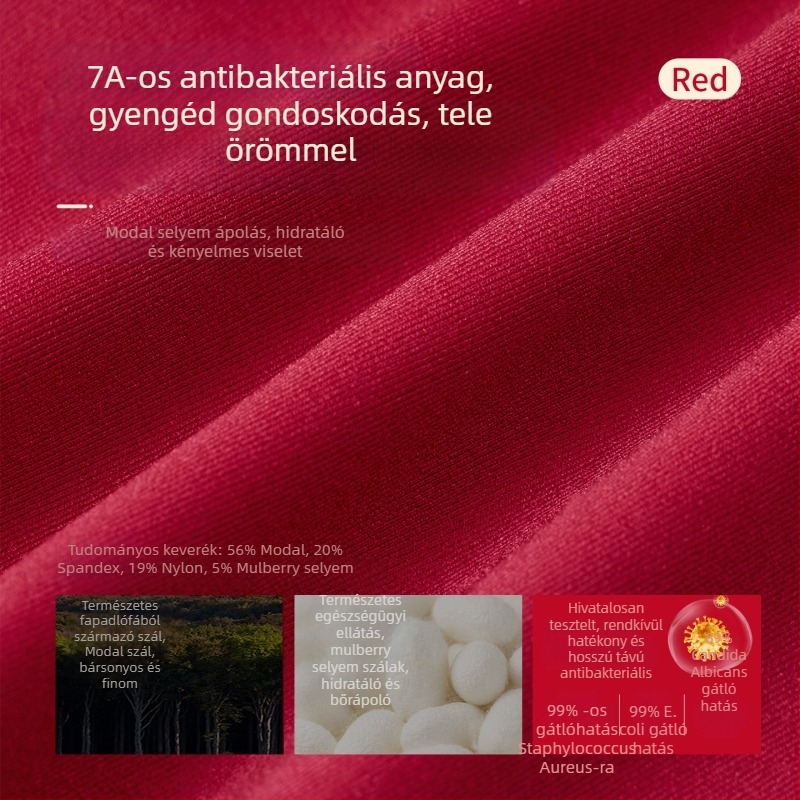 Női melltartó készlet: teljes kosár, vékony formázott kosár, Mulberry selyem bélés, modal anyag, nylon külső