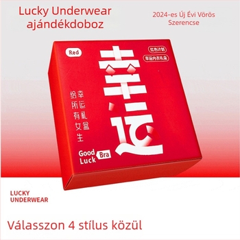 Piros, seamless melltartó és alsónemű készlet, esküvői fehérnemű, 3/4 kosár