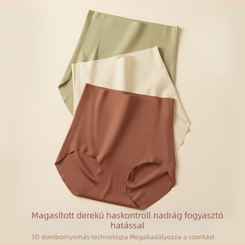 Női boxer shapewear magas derekú, seamless, antibakteriális, lélegző; fenékemelés és hasi kontroll; fő anyag Nylon/Ice Silk; bélés: viscose.