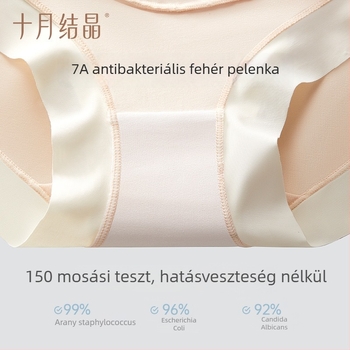 Terhes nőknek készült magas derekú bugyi tavasz–nyárra, vékony és lélegző; Regenerated cellulose fiber anyag; 100% pamut belső réteg