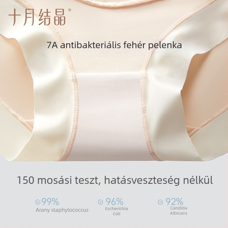 Terhes nőknek készült magas derekú bugyi tavasz–nyárra, vékony és lélegző; Regenerated cellulose fiber anyag; 100% pamut belső réteg