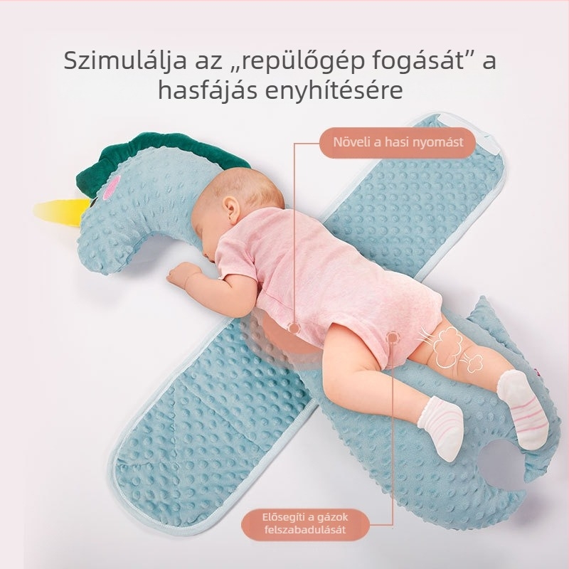 Pidole bab plüss alvássegítő párna – cukorka alakú, 0–3 éveseknek; töltet: poliészter rost