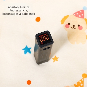 Újszülött csomagoló kendő 100% pamutból – súly legfeljebb 0,5 kg, testreszabható, rajzfilm stílusú