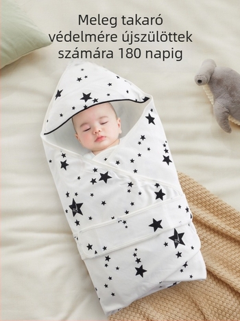 100% pamutú újszülött swaddle, osztály A, nyári könnyű, Cartoon mintázat, töltelék nélkül