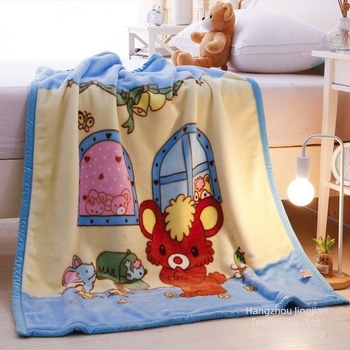 Bébi pléd flanel-poliészter anyagból, újszülötteknek, egész évben alkalmas, modern egyszerű stílus, Sheng bangrong márka